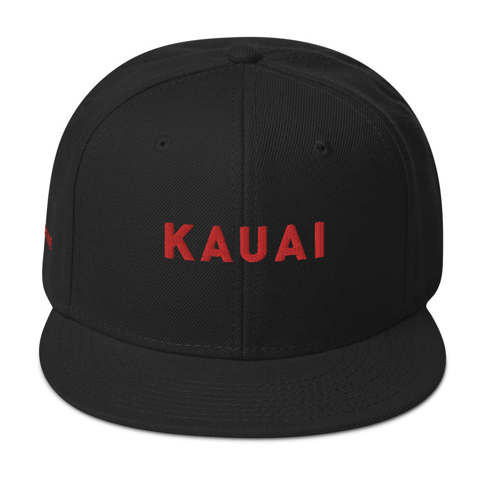 Embroidered KAUAI Snapback Hat KAUAIKINE 7 colors available