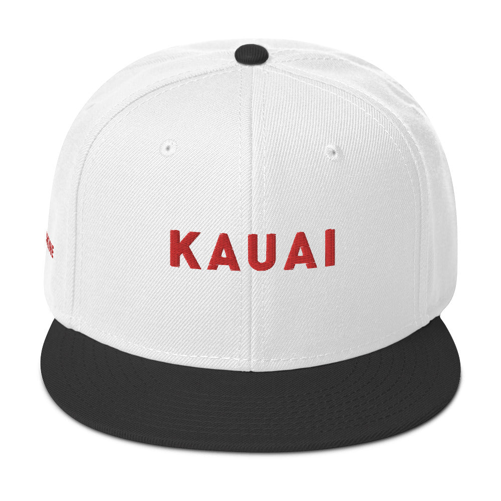 Embroidered KAUAI Snapback Hat KAUAIKINE 7 colors available