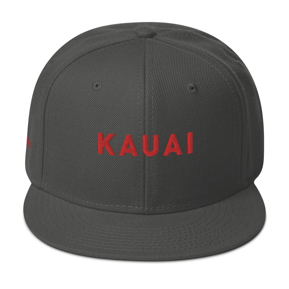 Embroidered KAUAI Snapback Hat KAUAIKINE 7 colors available