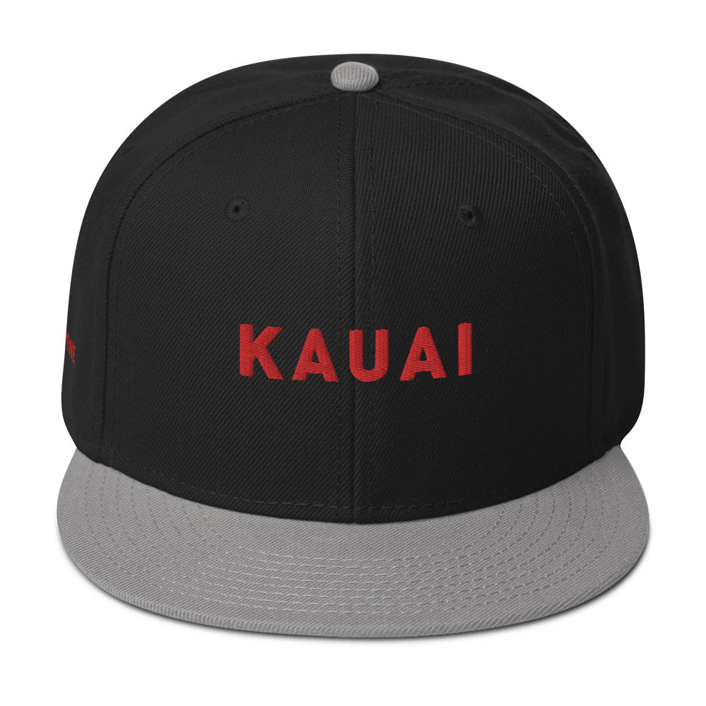 Embroidered KAUAI Snapback Hat KAUAIKINE 7 colors available