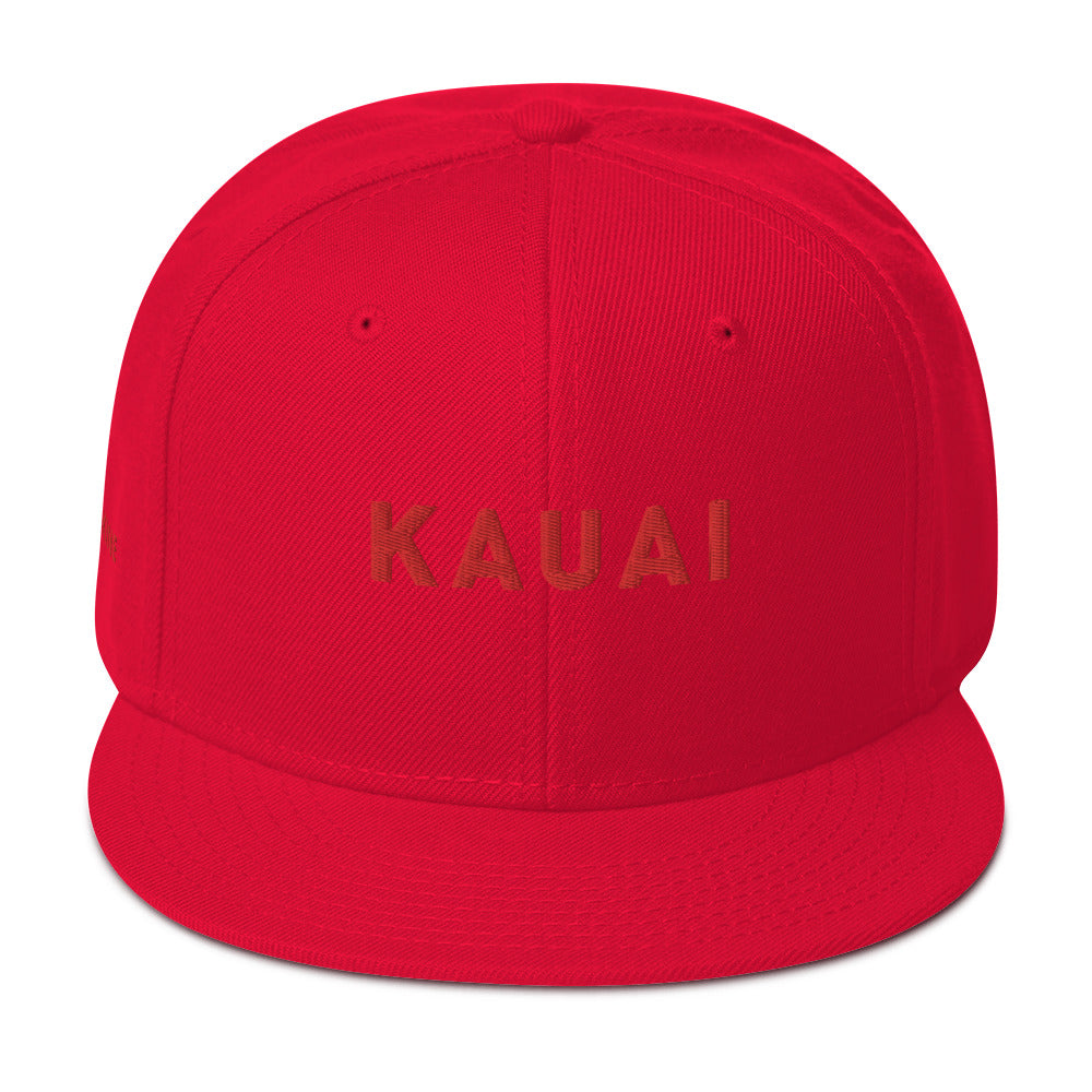 Embroidered KAUAI Snapback Hat KAUAIKINE 7 colors available