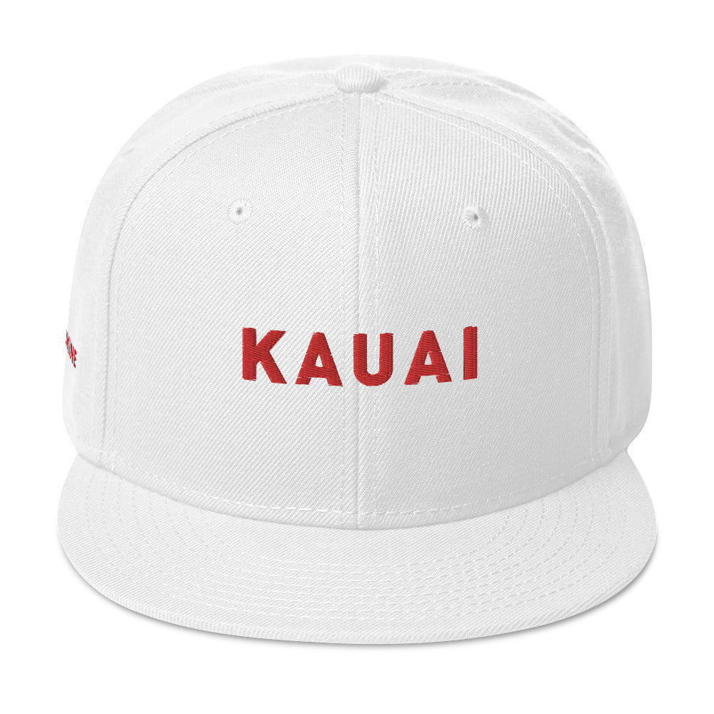 Embroidered KAUAI Snapback Hat KAUAIKINE 7 colors available