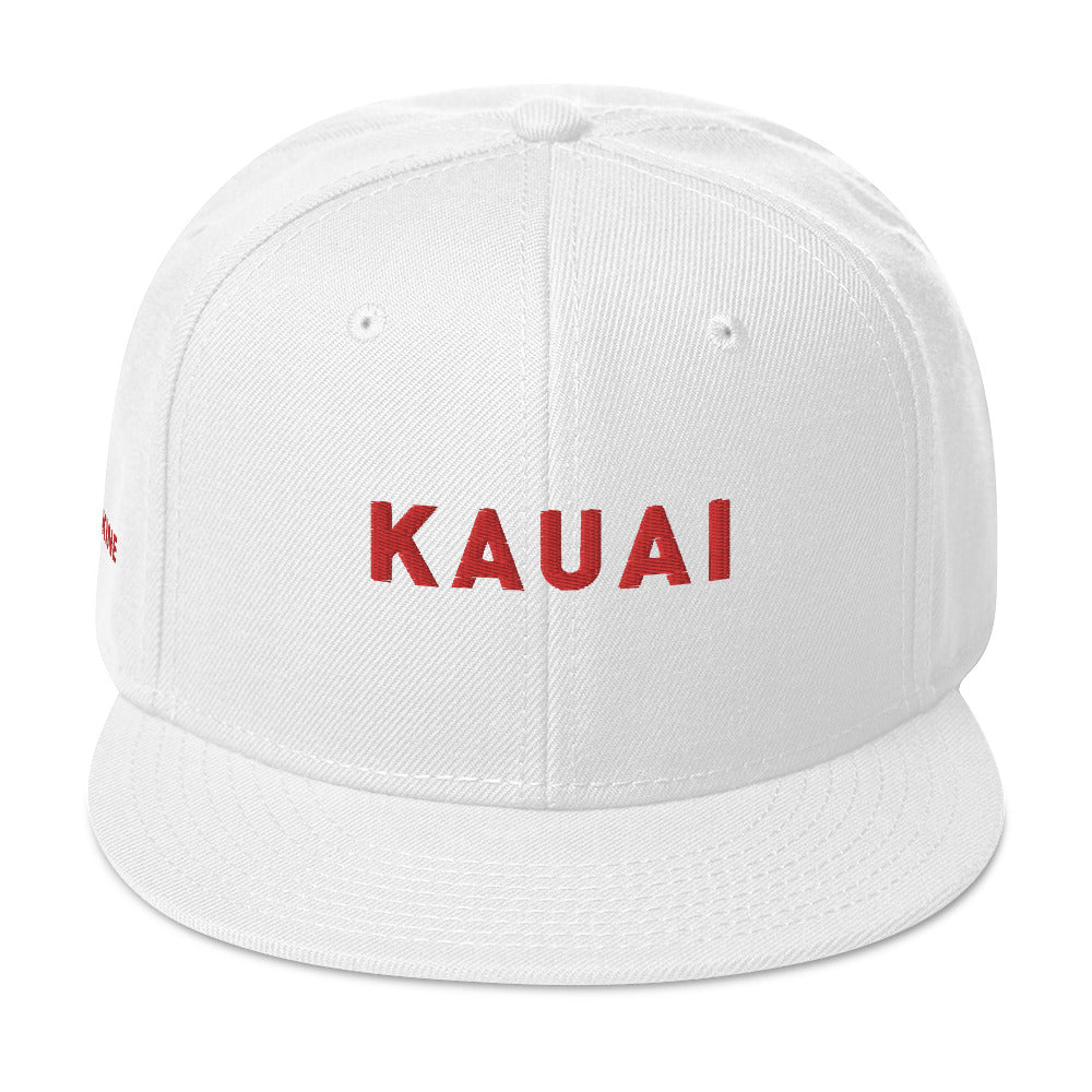 Embroidered KAUAI Snapback Hat KAUAIKINE 7 colors available