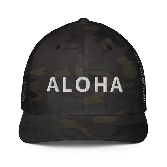 ALOHA Closed-back trucker cap 7 colors available