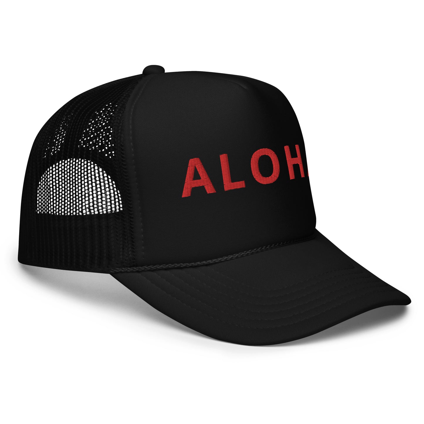 Embroidered ALOHA Foam trucker hat 8 colors available