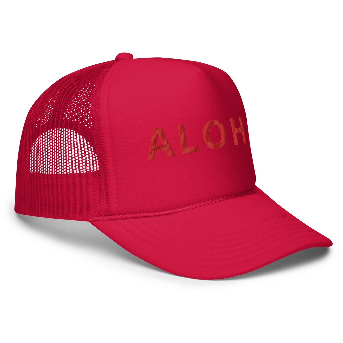 Embroidered ALOHA Foam trucker hat 8 colors available