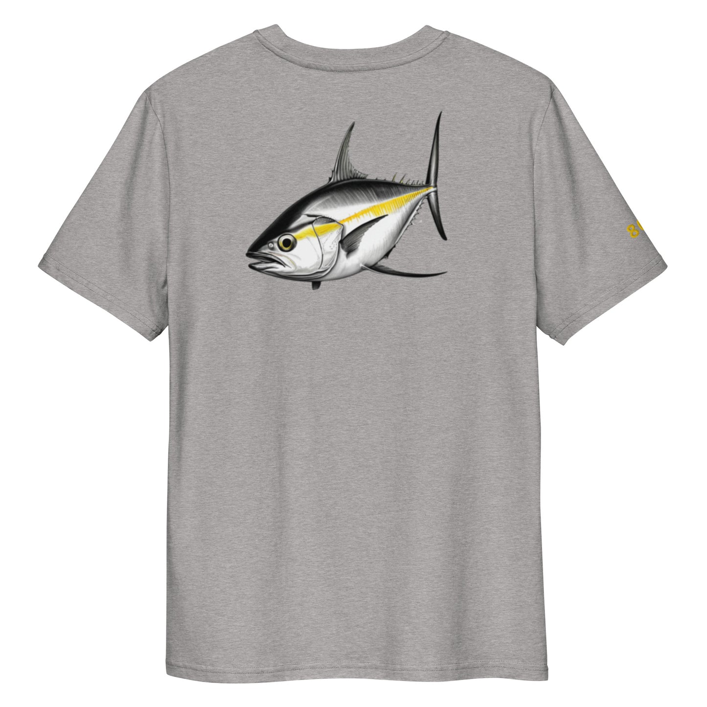 Embroidered 808 ALOHA TUNA Unisex organic cotton t-shirt